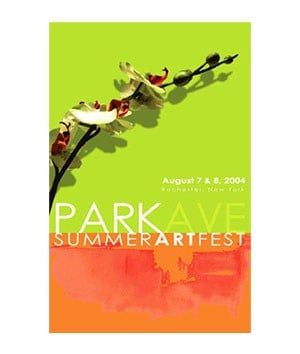 2004 Park Ave Summer Art Fest Poster 1