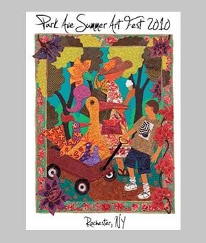 2010 Park Ave Summer Art Fest Poster 1