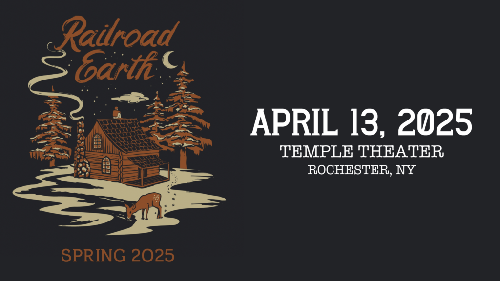 Railroad Earth Live at Temple Theater on April 13th, 2025 [header]